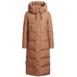 Khujo Soulani Langmantel Camel Damen -Khujo Verkäufe khujo soulani 1211co223 500 caramel 06 gross