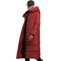 Khujo Verkäufe 18 Khujo Soulani Steppmantel Madder Brown Damen