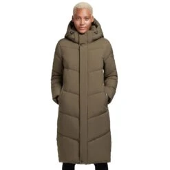 Khujo Torino 2 Mantel Hunter Green Damen